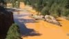 Gold Mine Wastewater Turns River Yellow 