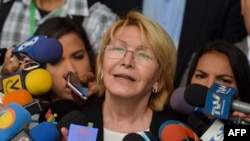 Fiscal general de Venezuela, Luisa Ortega. June 13, 2017. 