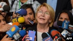 La procureure générale Luisa Ortega, Caracas, Venezuela, le 13 juin 2017. 