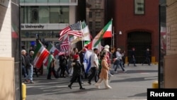 تظاهرات ایرانیان مخالف جمهوری اسلامی در واشنگتن - ۲۳ اسفند ۱۴۰۴