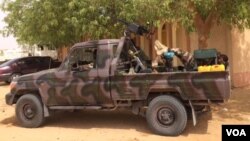 L'armée à Diffa, niger, 25 mars 2015.