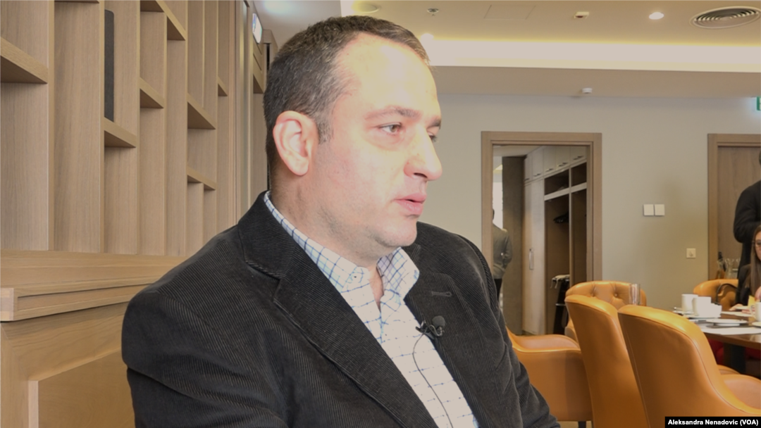 Igor Novaković, direktor istraživanja u Centru za međunarodne i bezbednosne poslove (ISAC), Foto: VOA