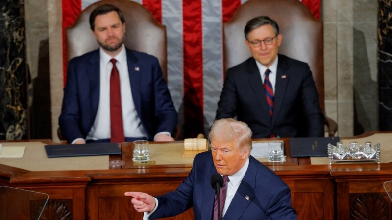 Reaksi Anggota Kongres Amerika Serikat terhadap Pidato Trump Beragam Tergantung Partai