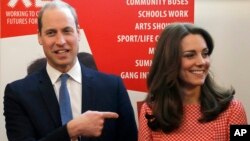 William and Kate visit XLP Project in London, March 11, 2016. 