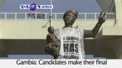 VOA60 Africa - Gambia prepares for parliamentary elections