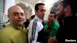 L'Egyptien Mohamed Aboutrika à Agadir, le 13 décembre 2013.