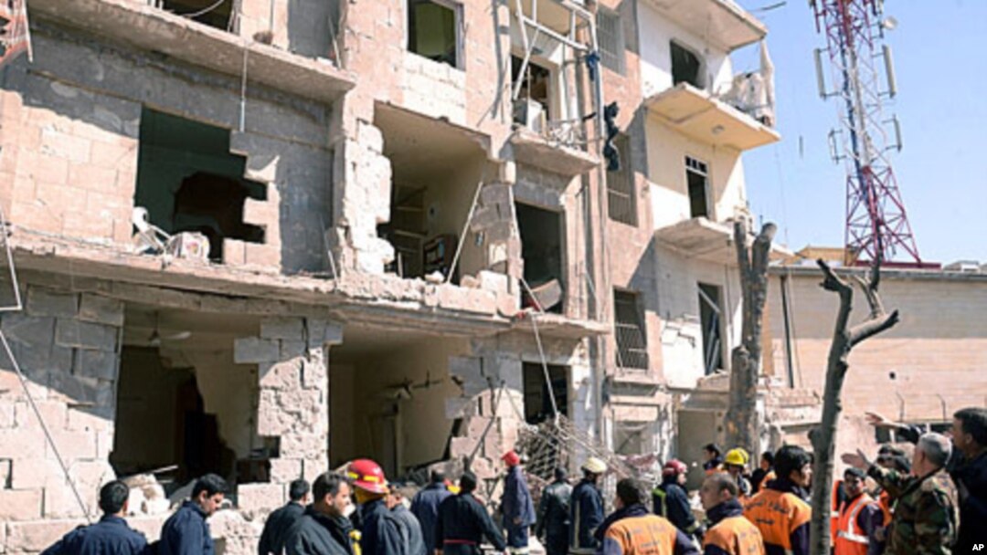 Aleppoda xurujdan keyingi manzara, 18-mart, 2012-yil, Suriya