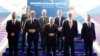 Lideri zemalja regiona na sastanku "Zapadni Balkan i EU" u Skoplju (AP Photo/Boris Grdanoski)