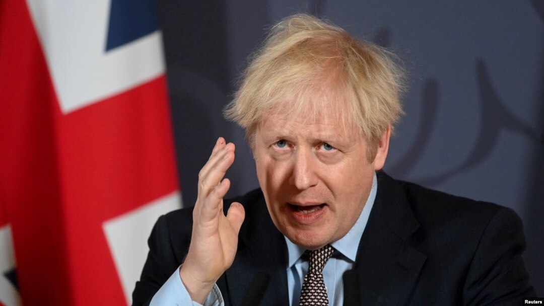 Thủ tướng Anh Boris Johnson.