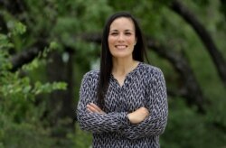 Gina Ortiz Jones, shown Aug. 10,2018, won the Democratic Party nod in her bid to be the first openly LGBT+ member of the U.S. Congress from Texas.