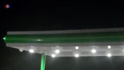 Обрушение крыши на бензоколонке