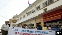 Wata zanga zangar adawa da muzantawa 'yan jarida a kasar Gambiya