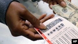 Vé số Powerball được bán tại 44 tiểu bang của Mỹ.