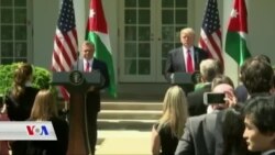 Serok Trump û Melîk Abdullah Aştiya Rojhilata Navîn Gotûbêj Dikin