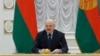 白俄羅斯總統盧卡申科在莫斯科講話。(2021年5月28日）