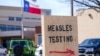 The Seminole Hospital District offers measles testing in Seminole, Texas, Feb. 21, 2025. 