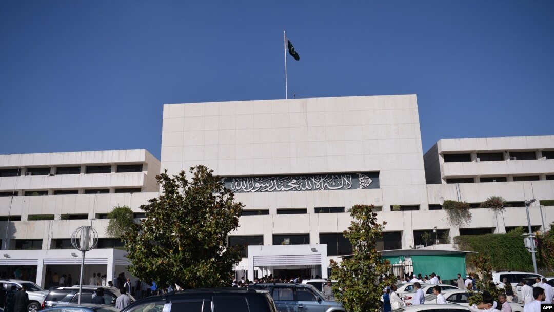 Gedung parlemen Pakistan di Islamabad, 23 Mei 2018. (Foto: dok).