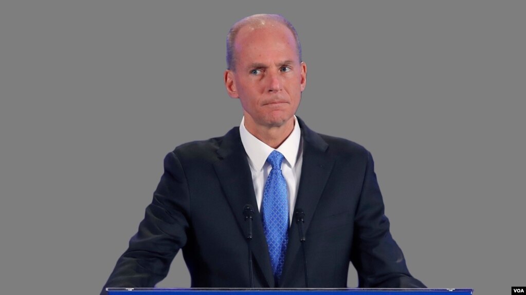 Madaxa Shirkadda Boeing Dennis Muilenburg 