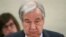 El secretario general de la ONU, Antonio Guterres, presentó un Llamado a la Acción para proteger los derechos humanos en el mundo, el 24 de febrero de 2020 en Ginebra.