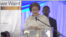 U.N. Deputy Secretary General Amina Mohammed speaks at a regional Sustainable Development forum organized by UNECA in Victoria Falls, Zimbabwe, Feb. 25, 2020. (Columbus Mavhunga/VOA)