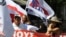 Civil servants continues a second day of work stoppages and held a protest rally in central Athens, Greece, Aug. 2, 2013. 