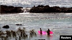 Pantai Oahu utara di Sunset Beach, Hawaii. (Foto: Ilustrasi)