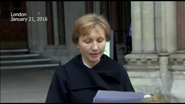 Marina Litvinenko Reacts to British Report on Husband's Death