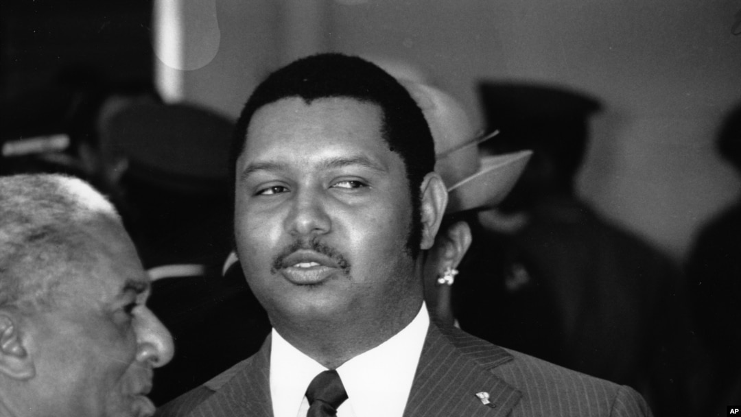 Mantan diktator Haiti Jean Claude Duvalier