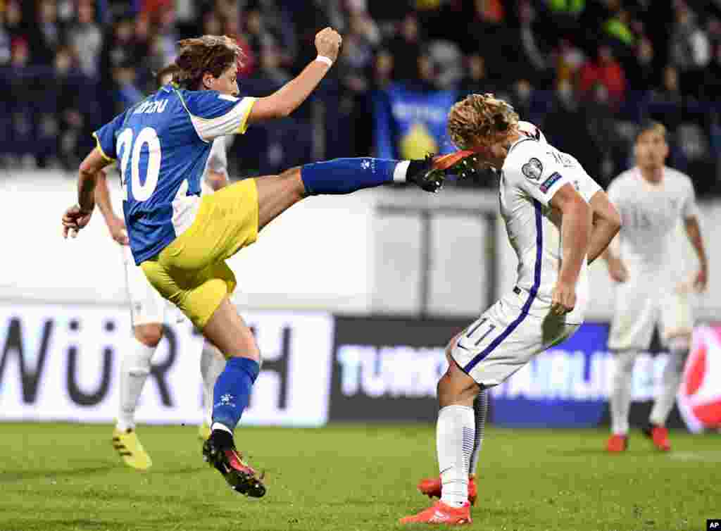 Soccer WCup 2018 Finland Kosovo