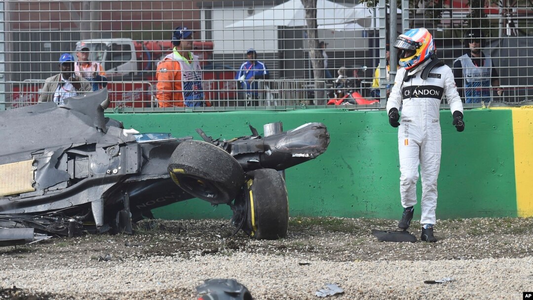 El accidente se produjo durante la primera carrera de la temporada de F1 en el circuito de Albert Park de Melbourne, Australia.