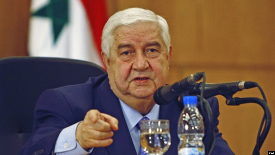 Menlu Suriah Walid al-Moallem menegaskan bahwa Presiden Bashar Al Assad akan tetap menjadi Presiden hingga 2014 (foto: dok). 