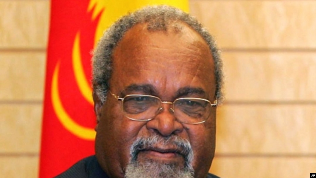Sir Michael Somare (file photo)