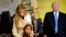 美国当选总统川普,女儿伊万卡和外孙女阿拉贝拉·库什涅尔（Arabella Kushner）