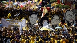 မလေးဝန်ကြီးချုပ် နှုတ်ထွက်ဖို့ လူထောင်ပေါင်းများစွာ ဆန္ဒပြ