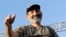 Opposition lawmaker Nikol Pashinian gestures as he addresses his supporters in Republic Square in Yerevan, Armenia on May 2, 2018.