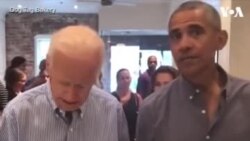 ԱՌԱՆՑ ՄԵԿՆԱԲԱՆՈՒԹՅԱՆ. Օբամայի և Բայդենի անակնկալ այցը սրճարան Վաշինգտոնում