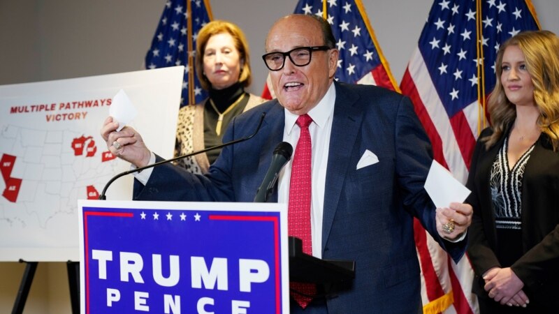 Trump Lawyer Rudy Giuliani Target of Georgia Election Fraud Case