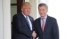 Trump y Macri hablan sobre Venezuela y relación bilateral