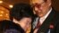 Lee Son-hyang, 88, (L) of South Korea and Lee Yoon Geun, 72 (R) of North Korea embrace during a reunion event for families divided by the two countries, at the Diamond Mountain resort in North Korea on February 20, 2014. (AFP Photo/Yonhap)