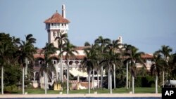 FILE - The Mar-a-Lago resort owned by President Donald Trump in Palm Beach, Florida, Nov. 21, 2016.