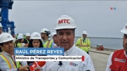 Raúl Pérez Reyes, ministro de Transportes y Comunicaciones de Perú