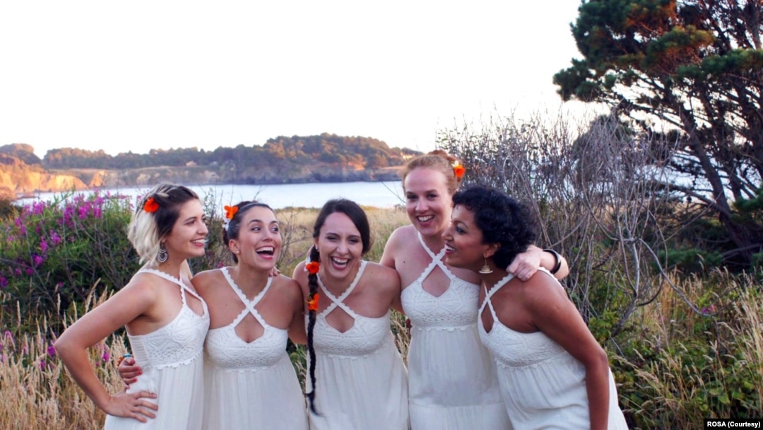 Vokalna grupa ROSA na festivalu Mendocino u Kaliforniji. Foto: privatna arhiva