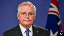 Perdana Menteri Australia Scott Morrison mengusulkan belanja tambahan untuk proyek-proyek hidrogen dan pengurangan emisi karbon 417 juta dolar AS. (Foto: dok).