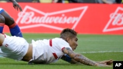 Paolo Guerrero à Seattle, Washington, le 4 juin 2016.