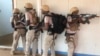 Des policiers nigériens lors d'un entraînement encadré par les forces américaines.