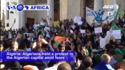 VOA60 Africa - Algerians Hold Biggest Anti-Bouteflika Protests
