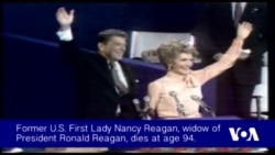 Former First Lady Nancy Reagan Dies at Age 94