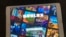 FILE - Tampilan Platform gim video Roblox di sebuah tablet di New York, 30 Oktober 2021. (Leon Keith/AP)