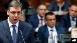 Premijer Srbije Aleksandar Vučić