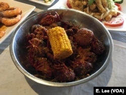 The Viet-Cajun crawfish is one of the popular items on the menu at the Houston-based restaurant, Crawfish & Noodles. “The oriental spices are probably less salty than the traditional Cajun, different spices that give it a very unique flavor,” said crawfish lover Mike Vandenbold, a native of southern Louisiana.